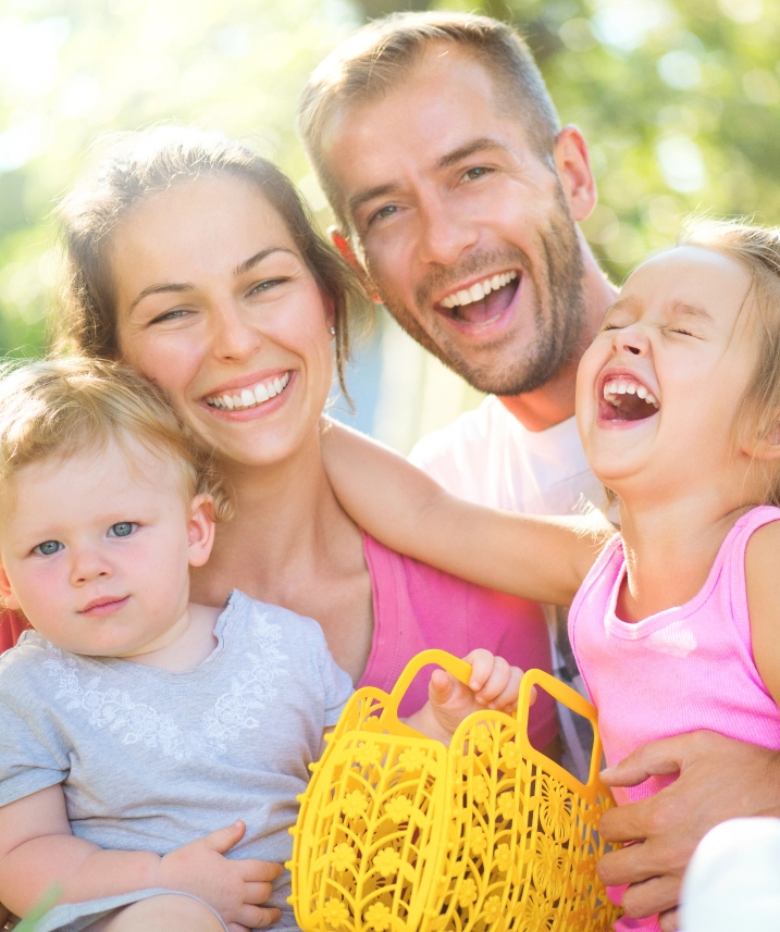 Glückliche Familie